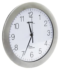 Ceas de perete radiocomandat Technoline WT 8000 DCF, 30 cm – Reglare automată a orei, funcționare silențioasă, design modern, titan, pentru sufragerie și birou 3