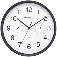 Analógové nástenné hodiny Technoline WT 8945 riadené rádiovým signálom s ukazovateľom teploty a vlhkosti, DCF77, automatické nastavenie času, veľký ciferník 1