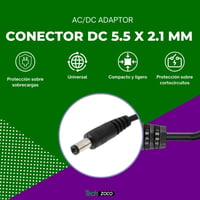 Sieťový adaptér TECHZOCO 12V 2A s konektorom DC 5,5x2,1 mm, čierny – pre LED pásy, bezpečnostné kamery, routery 3