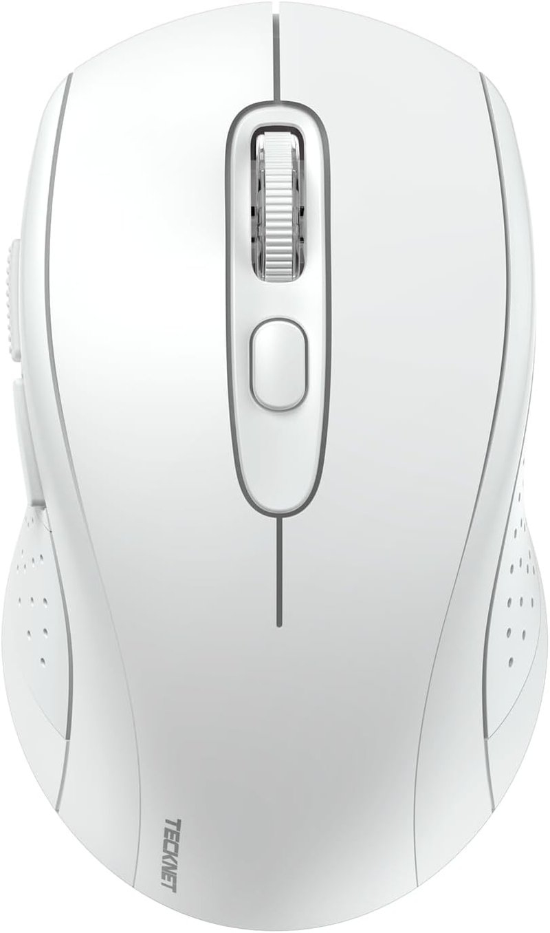 TECKNET Bluetooth Egér 4000 DPI Tri-Mode Vezeték Nélküli Egér Laptophoz PC-hez
