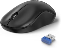 TECKNET Csendes Vezeték Nélküli Egér 3200 DPI, Bal és Jobbkezes, USB Nano Vevővel 1