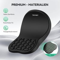 TECKNET Ergonomikus Egérpad Memóriahabbal és Tenyéralátámasztással 6
