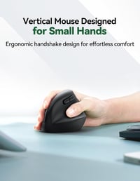 TECKNET Ergonomikus Vezeték Nélküli Egér 2.4GHz Optikai 6 Gomb 5 DPI 2