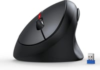 TECKNET Ergonomikus Vezeték Nélküli Egér 4800 DPI, Csendes Vertikális Egér 6 Gombbal 1