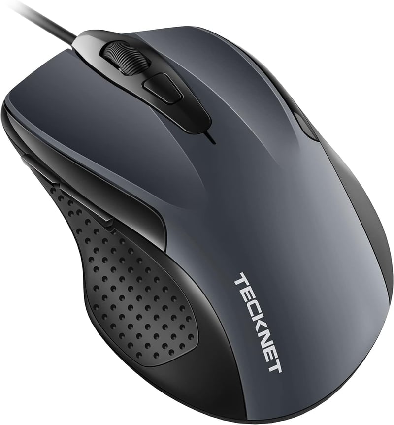 TeckNet Pro S2 Vezetékes USB Egér 6 Gomb 2000 DPI Gamer Egér