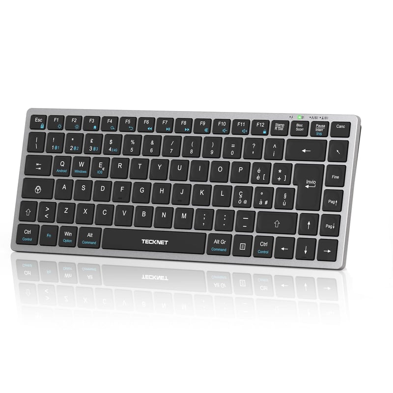 TECKNET TK-KB006 Bluetooth punjiva mini tipkovnica, talijanski QWERTY raspored