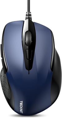 TECKNET Vezetékes Ergonomikus Egér 6 Gombbal DPI Szabályozással 1