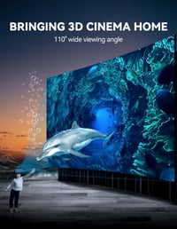 TECKNET VR okuliare pre smartfóny, 3D headset pre virtuálnu realitu, 110° FOV, filter modrého svetla, pre telefóny iPhone Samsung Android s uhlopriečkou 4,7 – 7,2 palca, čierne 2
