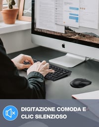 TECKNET Wireless Billentyűzet és Egér Szett, 2.4G Nano USB, Csendes Egér, Multimédia Funkciók - Medium, Grey Dark 6