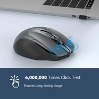 TECKNET Wireless egér 2.4G 2600 DPI 6 gomb nano vevővel 24 hónapos akkumulátor 7
