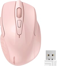 TECKNET Wireless egér 2.4G 4000 DPI 6 gomb nano vevővel PC laptop Mac 1