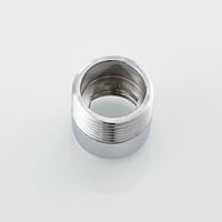 Tecmolog Kerti Locsolótömlő Adapter - Sárgaréz Menetes Csatlakozó 1/2" Belső - 3/4" Külső Menettel, Króm Bevonatú, Mosógéphez is 8