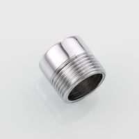 Tecmolog Kerti Locsolótömlő Adapter - Sárgaréz Menetes Csatlakozó 1/2" Belső - 3/4" Külső Menettel, Króm Bevonatú, Mosógéphez is 7