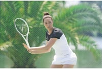 Tecnifibre Tempo teniszütő 285g grafitváz fehér színben grip 2 méret haladó játékosoknak 8