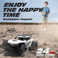 Tecnock 1:16 RC Monster Truck 2.4GHz LED világítással, terepjáró távirányítós autó 60 perc játékidővel 4