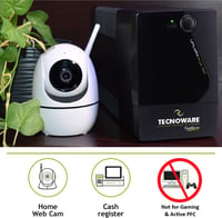 Záložný zdroj Tecnoware ERA PLUS 750VA UPS pre PC, modem, NAS, POS zariadenia, 2 zásuvky Schuko, prepäťová ochrana 5