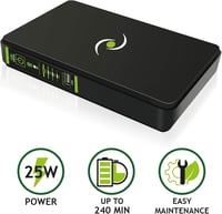 Tecnoware ERA PLUS DC UPS 8800mAh - WLAN/Modem/Kamera Védelme, POE 24V/48V - ERA PLUS DC, MODEM 2