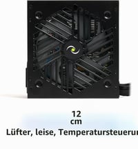 Napájací zdroj Tecnoware Free Silent PRO 550 pre PC s grafickou kartou NVIDIA GeForce GTX-RTX, tichý ventilátor, konektory PCI-E, CPU 4+4, SATA, Molex 5