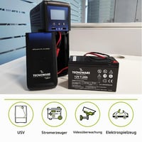 Olovený akumulátor Tecnoware Power Systems – 12 V, 7,2 Ah 4