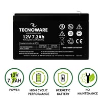 Olovený akumulátor Tecnoware Power Systems – 12 V, 7,2 Ah 2