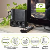 Stabilizator de tensiune Tecnoware Power Systems PowerReg 1000VA pentru modem, router, televizor, sistem Hi-Fi, imprimantă, împotriva fluctuațiilor de tensiune 4