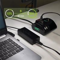Tecnoware Power Systems univerzális laptop töltő - 95W, fekete, 10 csatlakozóval 4