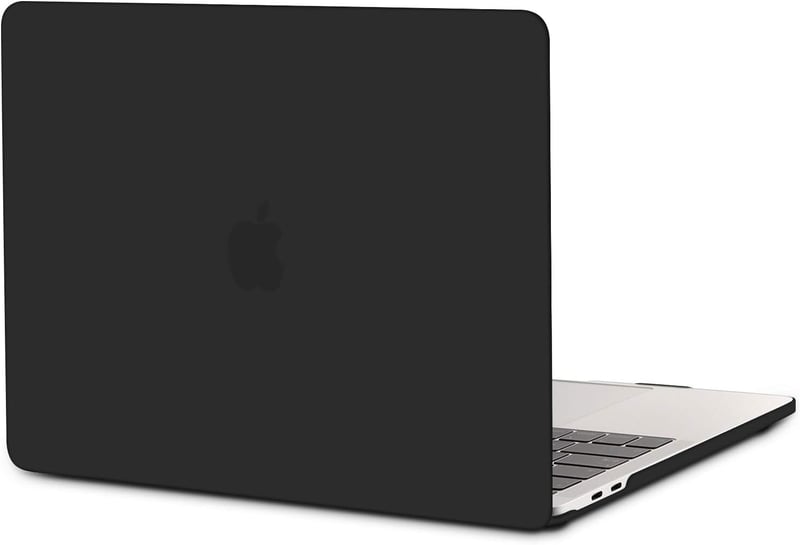 TECOOL MacBook Pro 15" 2016-2019 Tok Touch Bar Fekete Kemény Védőtok