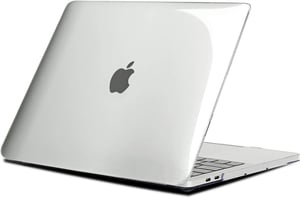 Husă de protecție rigidă TECOOL pentru MacBook Pro 15" 2016-2019, cu Touch Bar, transparentă