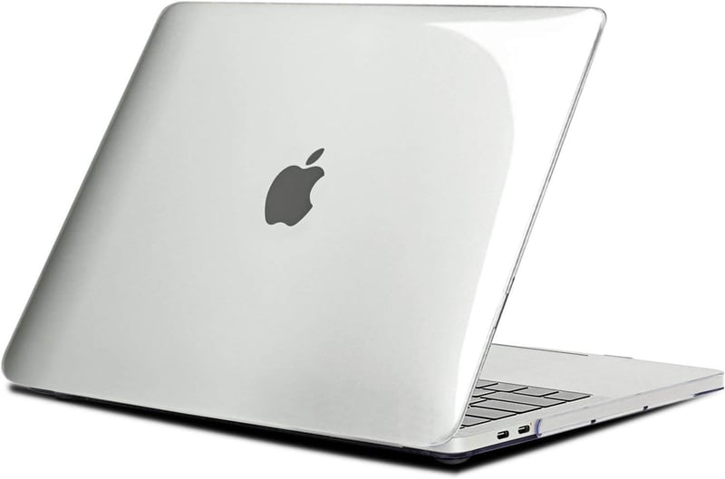 TECOOL MacBook Pro 15" 2019-2016 Tok Kemény Védőtok Touch Bar Átlátszó