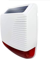 TECPEAK GSM/WLAN Riasztórendszer Kamerarendszerrel - Vezeték Nélküli Otthonvédelmi Készlet Okostelefonos Vezérléssel, 120dB Szirénával (KIT1 6