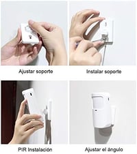 TECPEAK Vezeték Nélküli WiFi GSM Riasztórendszer - Okostelefon Vezérlés, Távirányító, Biztonsági Sziréna, Bővíthető Otthoni Biztonságtechnik 7