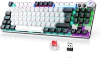 TECURS 80% TKL Wireless Mechanikus Gamer Billentyűzet Red Switch QWERTZ 1