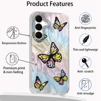 Puzdro Tedyhulle na Samsung Galaxy A57 – Tenký silikónový TPU kryt s estetickým kvetinovým vzorom, odolný voči nárazom a poškriabaniu, určený pre ženy a dievčatá 3