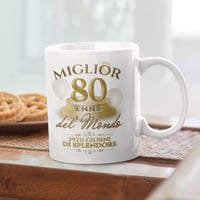 TeeDesign Vicces 80. Születésnapi Ajándék Bögre Férfiaknak - Karácsonyi Ötlet - 80 Years 2