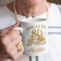 TeeDesign Vicces 80. Születésnapi Ajándék Bögre Férfiaknak - Karácsonyi Ötlet - 80 Years 3
