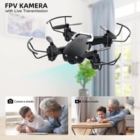 TEEROK T13 Mini Drón 720P Kamerával, 3 Akkumulátor, 30 Perc Repülés 2