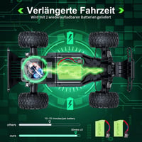 TEEROK TR11 Távirányított Autó 1:16 Offroad Buggy 2 Akkumulátor 60 perc 5