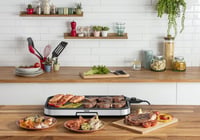 Tefal CB631D Giant Plancha gril pre 12 osôb, XXL grilovacia plocha, nepriľnavý povrch, nastaviteľný termostat, bez oleja, 2300 W, nehrdzavejúca oceľ 6