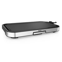 Tefal CB631D Giant Plancha gril pre 12 osôb, XXL grilovacia plocha, nepriľnavý povrch, nastaviteľný termostat, bez oleja, 2300 W, nehrdzavejúca oceľ 2