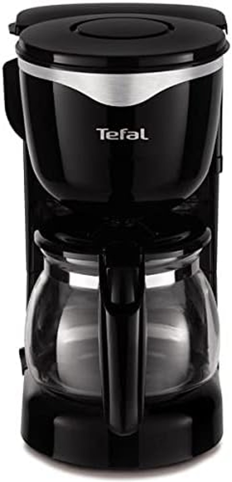 Tefal CM3408 Mini Üveg Kávéfőző 600W 6 Csészés Fekete Rozsdamentes