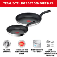 Sada 2 panvíc Tefal Comfort Max s povrchom Power Resist 2