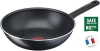 Tefal Day by Day 28 cm wok serpenyő, minden tűzhelyre, nemtapadó bevonat, könnyen tisztítható - Wok 28cm 3