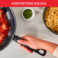 Tefal Day by Day 28 cm wok serpenyő, minden tűzhelyre, nemtapadó bevonat, könnyen tisztítható - Wok 28cm 4