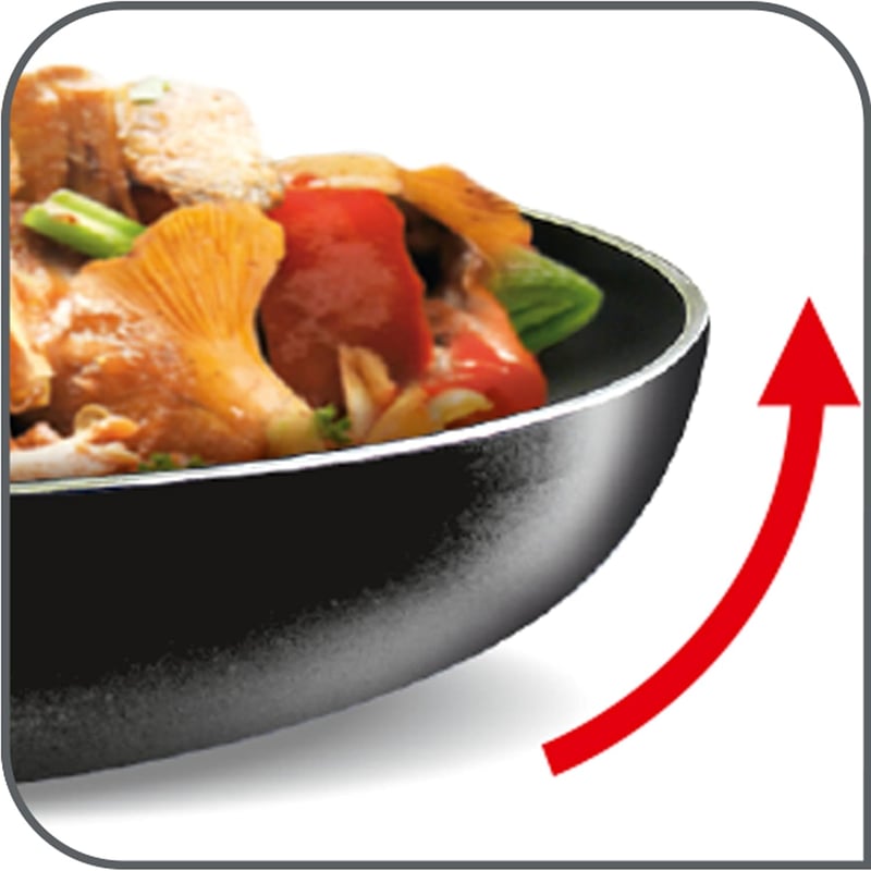 Tefal Easy Cook & Clean 20 cm-es serpenyő, tapadásmentes bevonattal és hőjelzővel - 20 cm, Frying pan