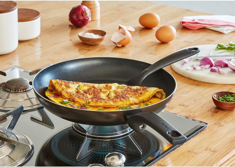 Tefal Easy Cook & Clean 20 cm-es serpenyő, tapadásmentes bevonattal és hőjelzővel - 20 cm, Frying pan