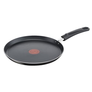 Tefal Easy Cook & Clean tava za palačinke 25 cm, neprijanjajuća obloga, Thermo-Signal, nije za indukciju, crna, B5550933