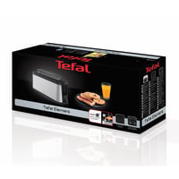 Hriankovač Tefal Element TL4308, 7 stupňov opekania, 1000 W, nerez-čierna, dlhý otvor 9