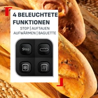 Hriankovač Tefal Element TL4308, 7 stupňov opekania, 1000 W, nerez-čierna, dlhý otvor 5