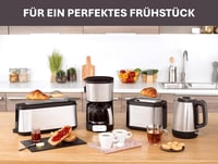 Hriankovač Tefal Element TL4308, 7 stupňov opekania, 1000 W, nerez-čierna, dlhý otvor 2