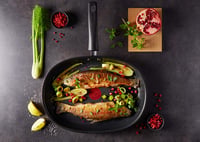 Panvica na ryby Tefal Emotion 36 cm, nepriľnavý povrch, hrubé dno, indukčná, s indikátorom teploty, elegantný dizajn 5